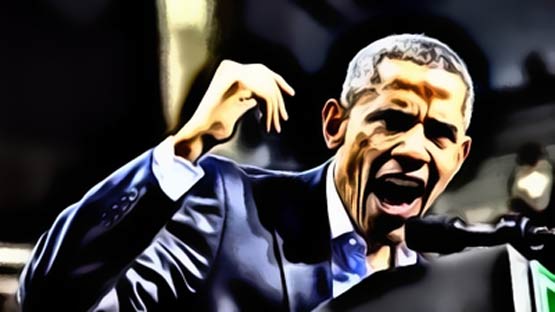 Obama Warns About the 'Raw Sewage' of Disinformation -- Ignores Dems' Own Garbage
