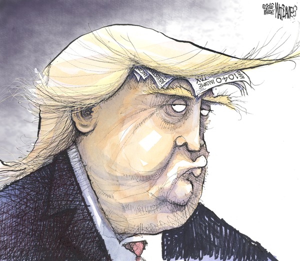 Remember the hysteria over Trump's tax returns?