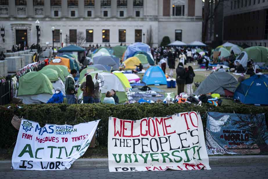 'Bunker mentality' at Columbia lit protest spark that spread nationwide