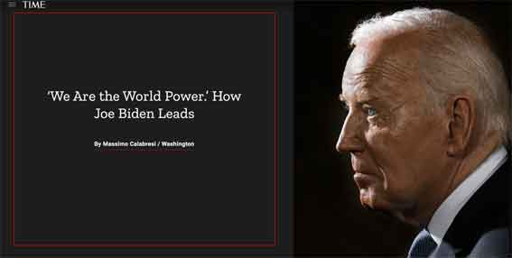 Time Magazine Betrays Its Tilt in Biden, Trump Interviews
   