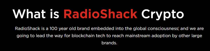 Remember RadioShack? It's now a crypto company with wild tweets

	