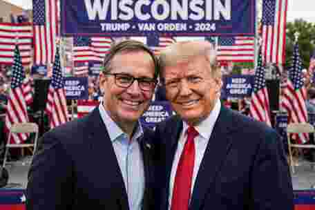 Despite his tough race, this congressman is MAGA all the way
	