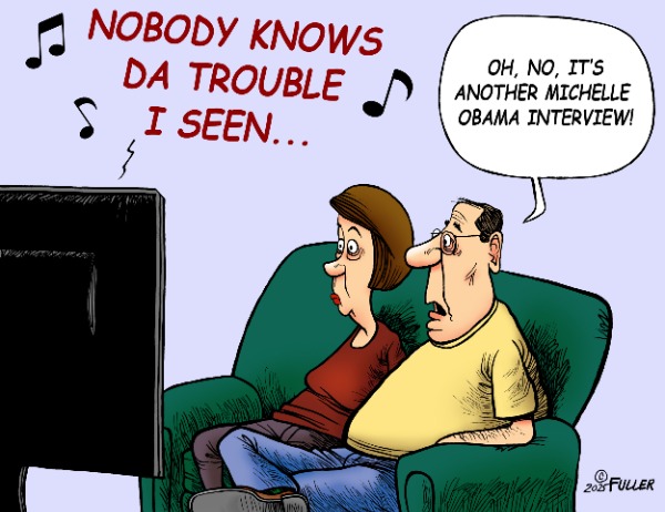 Wrong, Michelle Obama. Of course America's ready for a woman president

