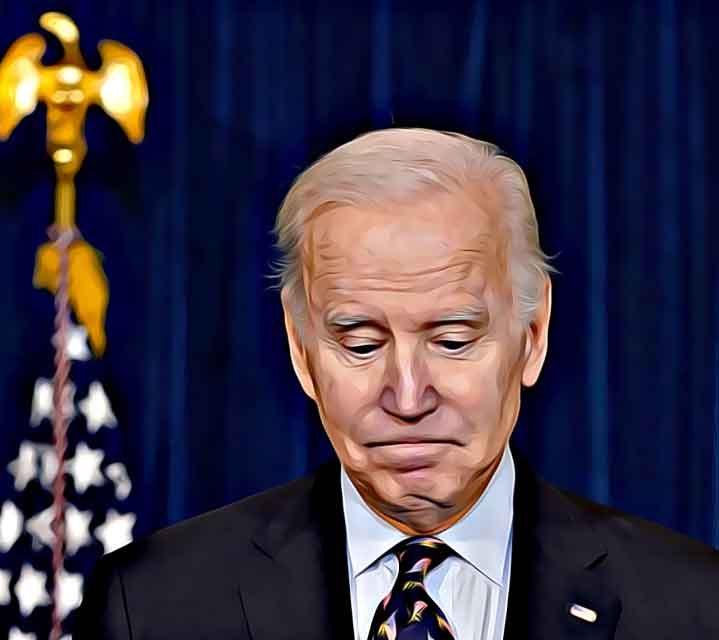  Now, Slow Joe forced to say 'adios, Hispanics!'

	 
	
	