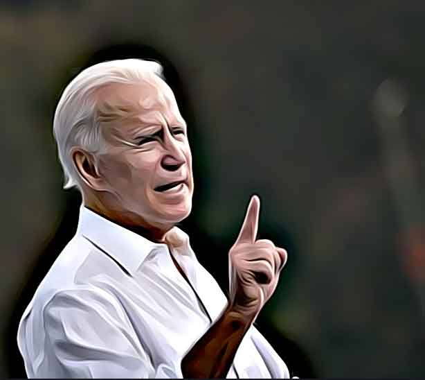 Biden gives campus protesters the (mostly) silent treatment