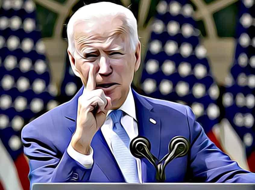 Irony alert: Biden warns Trump