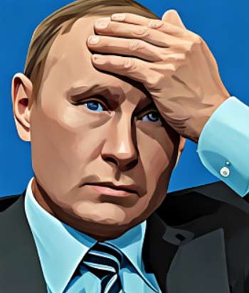Pathetic Putin's massive miscalculation
