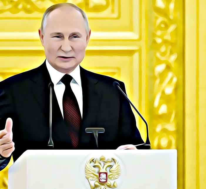  Putin wants to reestablish the Russian empire. Can NATO stop him without war?
   