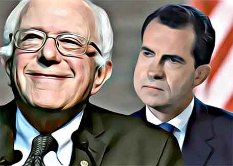 Bernie Sanders & Richard Nixon championed WHAT!?	