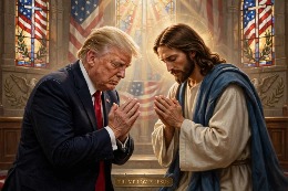 In Kansas, Prez says a pastor running as Dem 'mocks Jesus'
 
	