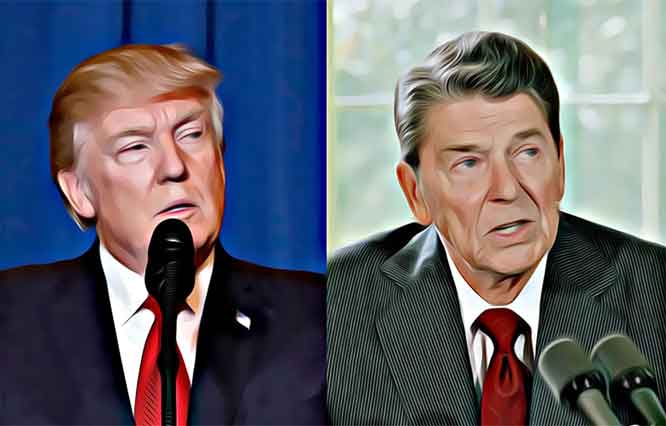 Donald Trump Is Reagan's Heir