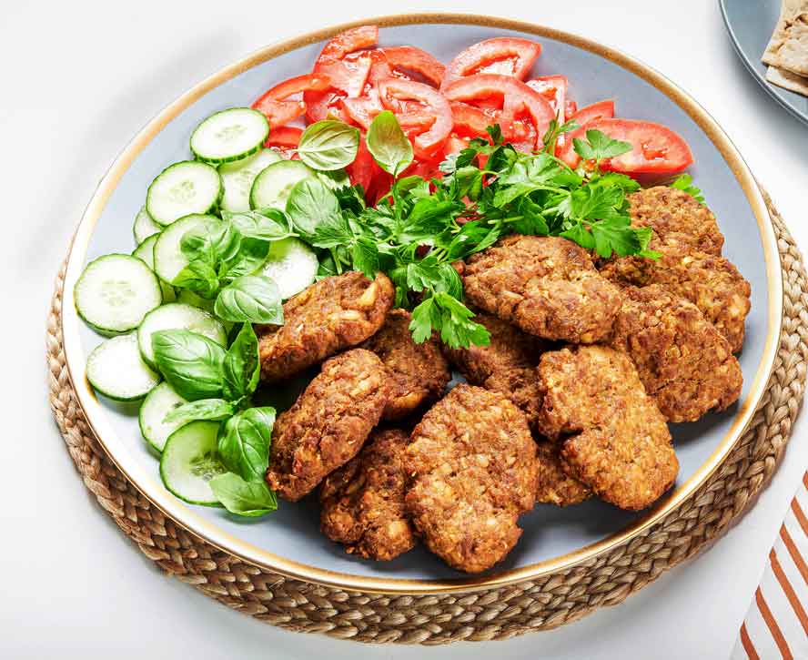 Superbly spiced and flavored, these Persian meat and potato patties (Kotlet) are pan fried to juicy perfection are ideal summer picnic fare