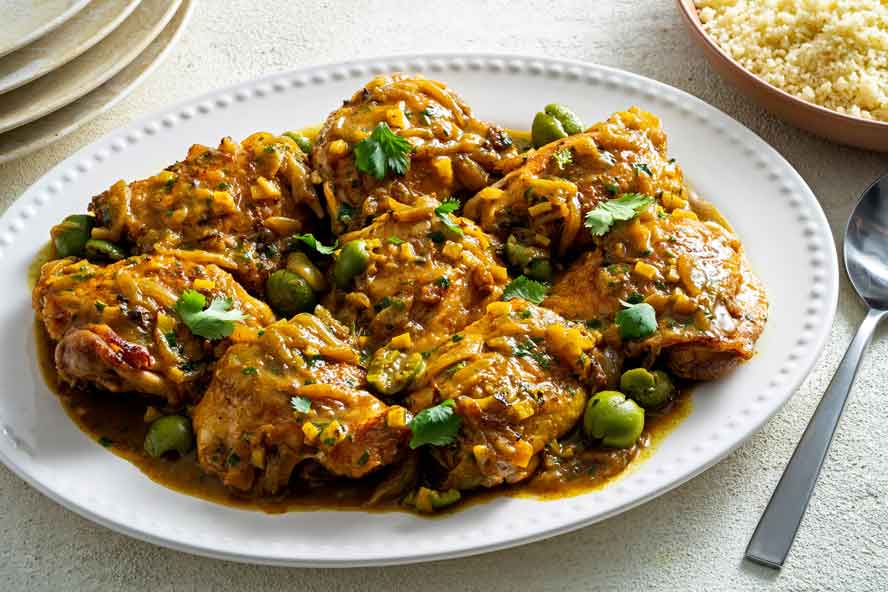 Chicken tagine with olives and preserved lemon is a meal to savor
