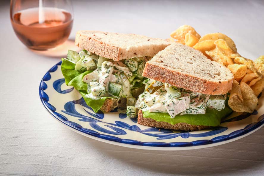 Craft the ultimate -- and super easy to make -- chicken salad that's packed with zip and crunch 

 
	
	