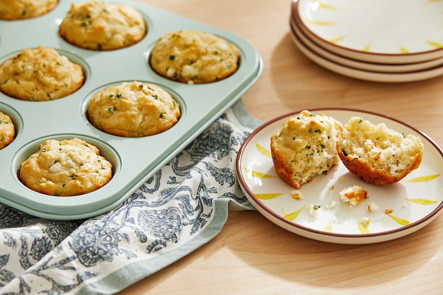 These perky goat cheese and chive muffins will make you rethink breakfast
