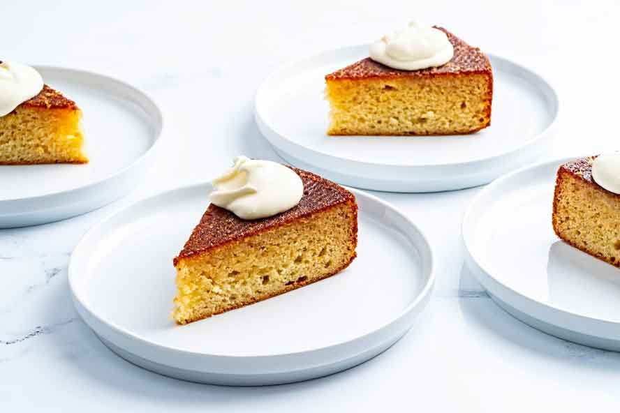 This delightful orange blossom honey cake starts the new year on a sweet note
