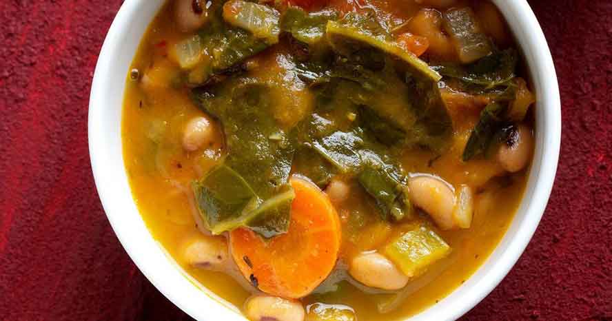 Sweet potato and black-eyed pea soup just might help you live longer

