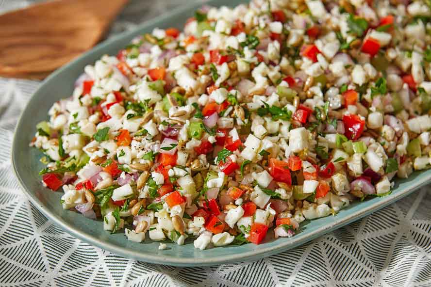 This slaw alternative is no ordinary veggie medley! Super Crunchy Salad is essential at cookouts --- or anytime you want to impress
