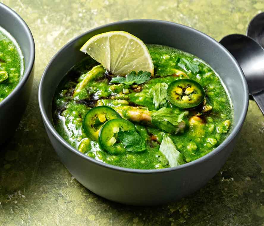 Meet swamp soup, the murky green bowl that's way better than it sounds