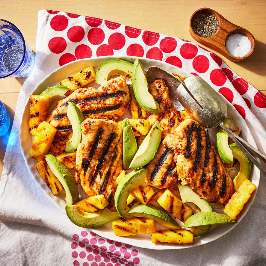 This dish is all about the sweet heat --- and a  a little kick
