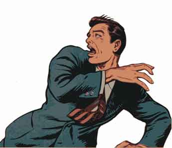 Cowardice is contagious --- for some of us
