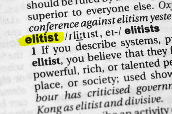  Elites and their elitism
