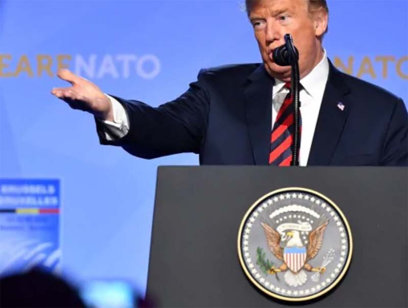 Trump questions U.S. commitment to NATO defense