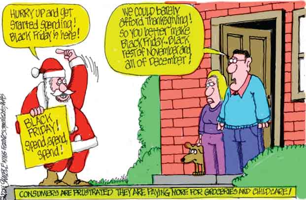 Cyber Monday spending pace lags Black Friday for second year
	