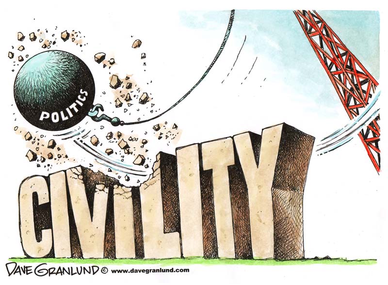 America has gotten ruder. Starting at the very top