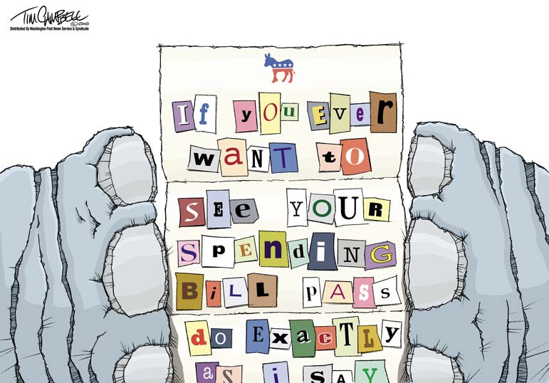 Government shutdowns never help the instigators