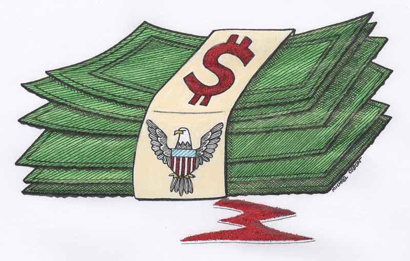 Doubling the deficit, Biden drives us to disaster