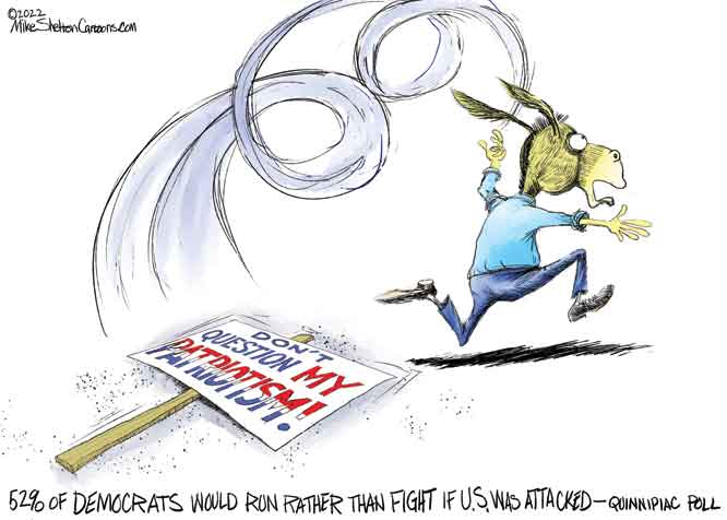 The Dems' patriotism gap

