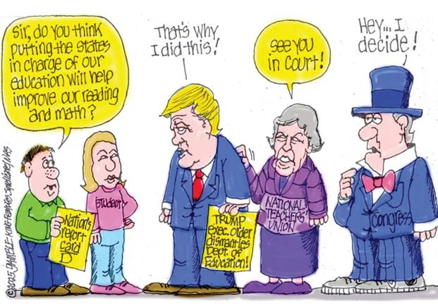 Trump delivering on Education Department promise