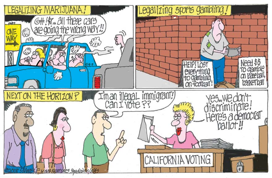 Voting is for citizens
