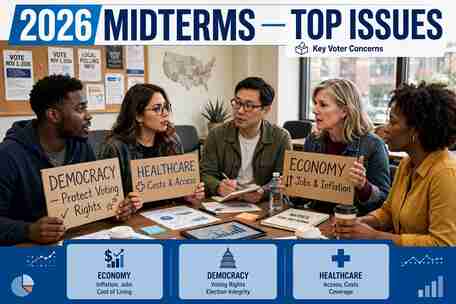 The top issues in the midterms 


