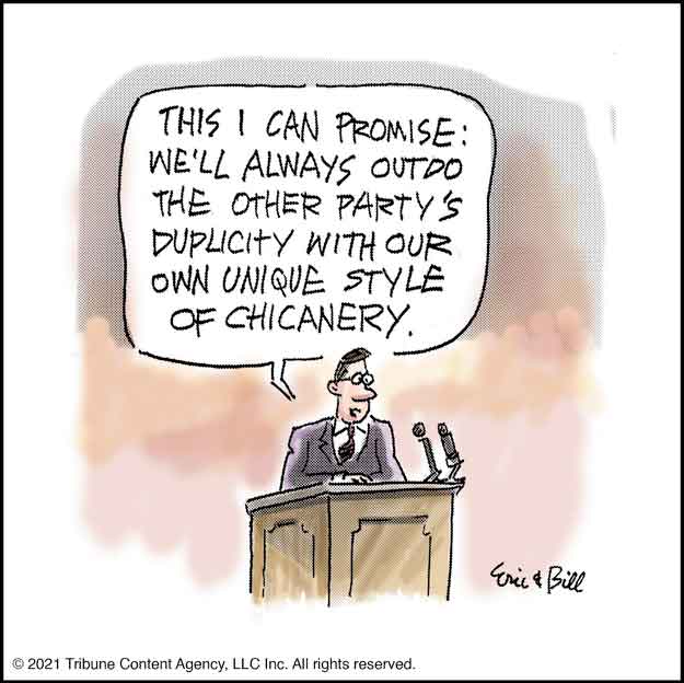 Politicians excel at lying